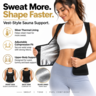 🌸 Women's Sweat Compression Shapewear Vest – Tummy Control & Sculpting Fit 🏃‍➡️🏋️‍♀️