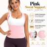 🌸 Women's Sweat Compression Shapewear Vest – Tummy Control & Sculpting Fit 🏃‍➡️🏋️‍♀️